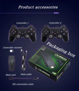 Game box G5 arcade game machine Android TV Nintendo PSP Simulator Classic games 64GB 30000 games