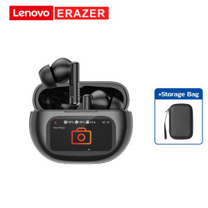 1-Year Warranty Lenovo ERAZER XP12 AI Translation Headphones LED Wireless Headphones Bluetooth 6.0 AI Real-Time Translation Headphones IPX7 Waterproof In-Ear Headphones HiFi Sound Quality
