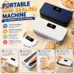 QbhomQ Plastic Bag Sealer Heat Sealing Rechargeable Portable Handheld Sealing Machine for Food Packaging
