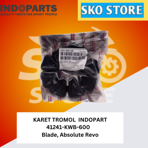 KARET TROMOL 41241-KWB-600 INDOPART Blade Absolute Revo KARET ANGKAT DUMPER SET ORIGINAL MURAH