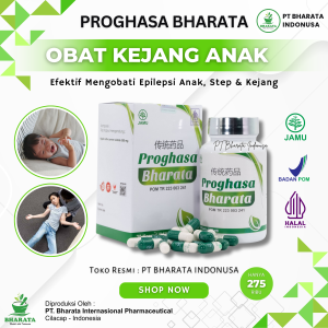 Obat Kejang Anak Obat Step Anak Obat Ayan Anak PROGHASA BHARATA Original - Obat Epilepsi Anak