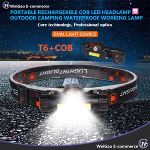 Portable Rechargeable COB LED Headlamp: The Ultimate Outdoor Lighting Solution