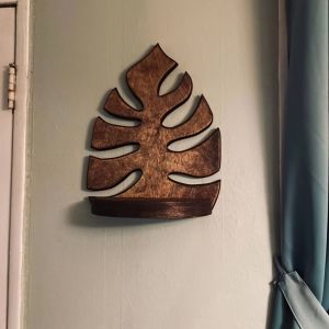 OXTRWZ Creative Wall Decoration Frame Wooden Wall Mounted Storage Rack Storage Organizer Modern Plant Wall Hanging Indoor