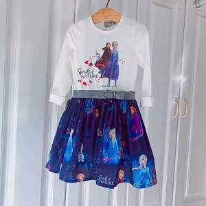 Disney Frozen Exclusive Long Sleeve Princess Dress - Spirits of Nature (Navy Blue)