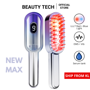 Hair Growth Comb Hair Loss Device Scalp Massager Scalp Applicator Massage Comb Red Light Therapy Sikat 頭皮 按摩器 按摩梳子 红光梳