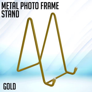 PrinTEE - Modern Metal Picture Frame Stand - Black Gold White