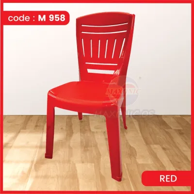 MAXONIC PLASTIC CHAIR | KERUSI PLASTIK | DINING CHAIR | ANTI-SLIP CHAIR | KERUSI SANDAR PLASTIK | KERUSI TAHAN LASAK