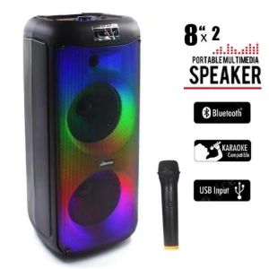 ✅100% Original UME BK-5046 Portable Party Bluetooth Speaker With Wireless Remote