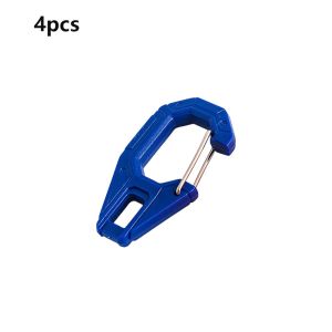 BETTERFORM 4pcs Nhiều màu sắc Móc vòng hình chữ G Pastic Đa chức năng Hệ thống khóa nhanh gắn dây đai Chất lượng cao Khóa treo chai Dành cho áo ghi lê/ba lô/túi đựng đồ/túi xách/thắt lưng