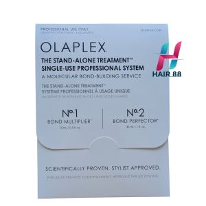 𝐎𝐥𝐚𝐩𝐥𝐞𝐱 𝐌𝐢𝐧𝐢 Bộ phục hồi mini No1 15ml + No2 30ml. Giúp tóc chắc khoẻhạn chế hư tổn khi tẩy nhuộm