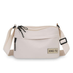 #2020 Japanese Minimalist style Crossbody Shoulder bags Women waterproof 5 zipper Ladies Sling bag For Work Bag