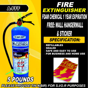 A-FFF 10 lbs BLUE Wet foam Chem Fire EXTINGUISHER