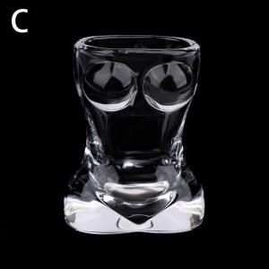 [COD] dgheg 1PC New Unique Beer Cup Funny Men Women Body Shaped Transparent Wine Bar Drinkware Cocktail Mug Coffee Juice Teacup