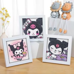 Toys Gift DIY Diamond Painting Kit Childrens Handicraft Kuromi Sanrio Hello Kitty  Anime Accessories  Kawaii Ornaments Childrens Gifts Best Diamond Painting Kits - Lazada