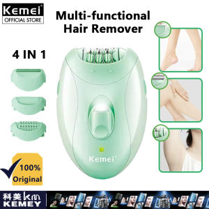 Kemei KM-6037 Hair Removal Epilator For Women Face Body Bikini Trimmer Shaving Machine Shaver Razor Rechargeable