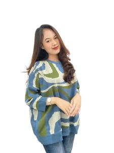 Arsila Blouse Rajut oversize atasan wanita