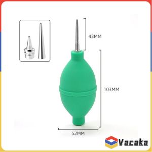 Vacaka Rubber Air Blower Dust Cleaner With Long/Short Nozzle for Mobile Phone/Camera Lens Cleaning Tools