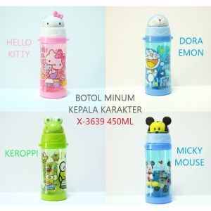 Botol Minum Anak-Anak Karakter Kepala Ukuran 550ML