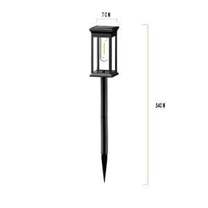 MBMSHEGH Outdoor Waterproof Solar Powered LED Light Lawn Lamp Outdoor Garden Lighting Yard Pathway Landscape Light Christmas Atmosphere Decorative Lights