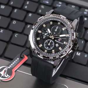 FREE BOX - JAM TANGAN PRIA BCC 1679 JAM TANGAN FASHION PRIA TERBARU KACA ANTI GORES JAM PRIA KASUAL WATER RESISTANT