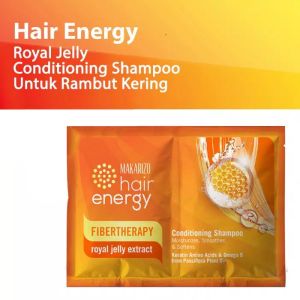 Makarizo Hair Energy Conditioning Shampoo Fibertherapy Sachet 9ML BPOM