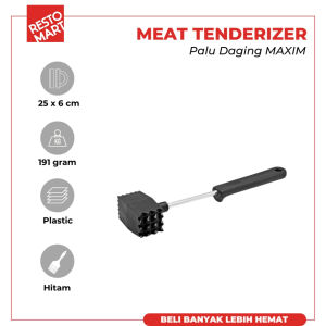 Palu Daging / Meat Tenderizer MAXIM Stainless Steel (1514244) (F12)