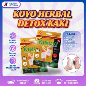 KINOKI Koyo Herbal Detox Kaki Original Gold (1 Box Isi 10 Pcs) Koyo Kaki Kinoki Gold Koyo