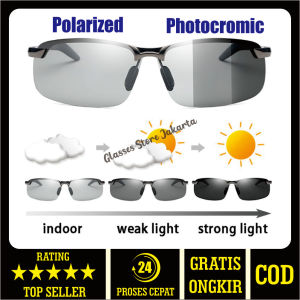 [PROMO BULAN INI] Kaca Mata Polarized Pria Paser Ikan - Kaca Mata Polarized Pria Mancing Tembus Air - Kaca Mata Polarized Tembus Air Anti Silau Bisa Berubah Warna - Kacamata Pria Wanita Hitam - Kaca Mata Anti Silau Pria Wanita