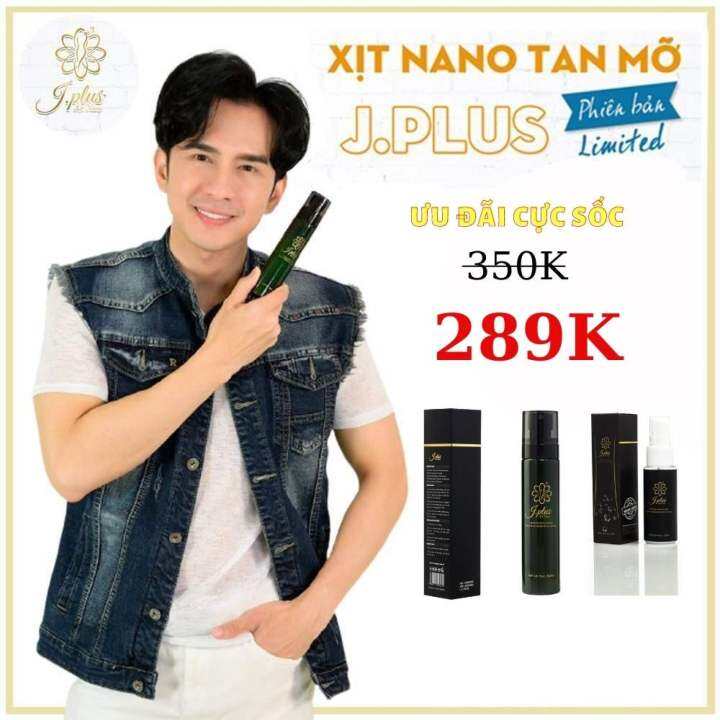 [HCM][Chính Hãng] Xịt Tan Mỡ Bụng J.PLUS - Xịt Nano Tan Mỡ Bụng Đùi - Hoạt Chất Từ Thiên Nhiên Đẩy Lùi Mỡ Thừa Nhanh Chóng- 100 M