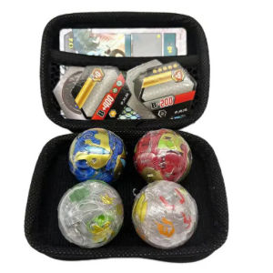 Bộ túi combo 4 quả Bakugan ngẫu nhiên tặng kèm thẻ Bakugan và card core lục giác 2066 8-1a 379