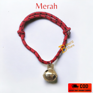 Kalung Kucing Lonceng Kuningan No.2 Diameter 21cm Kalung Kucing Lucu 1pcs Kalung Kitten