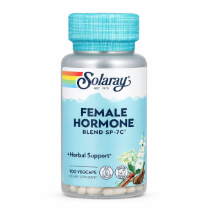 Solaray Female Hormone Blend SP-7C 100 VegCaps Herbal Support for Women Balance & Menopause Support