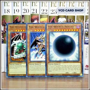 [YCDcardgame] Thẻ bài yugioh chính hãng set 3 tà thần Wicked - Rare