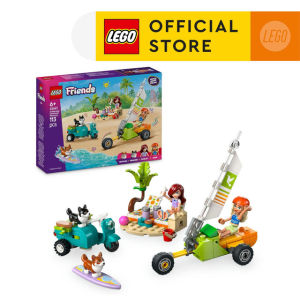 LEGO Friends 42641 Surfing Dogs and Scooter Adventure (113 Pieces) Mainan Anak Perempuan Building Block Toys