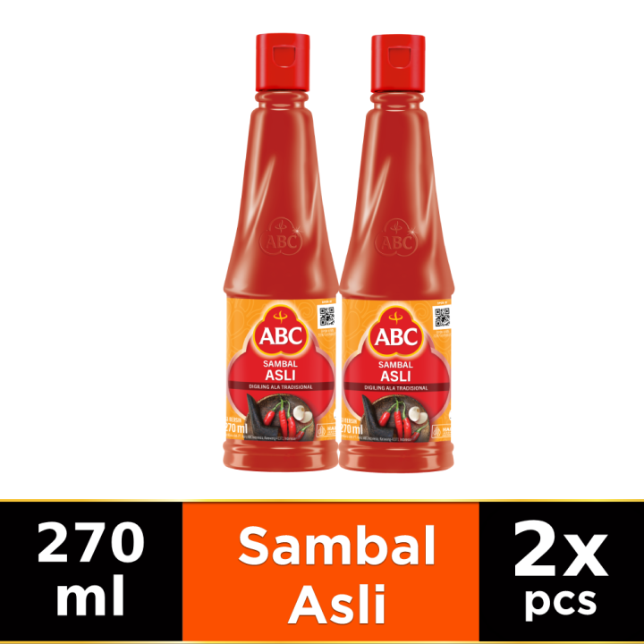 ABC Sambal Asli 270 ml - Twin Pack