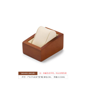 Oirlv Wooden Watch Display Stand With Pillow Men Women Single Double Watch Storage Organizers Holder Shop Showcase Display Rack Box SM048 SM049