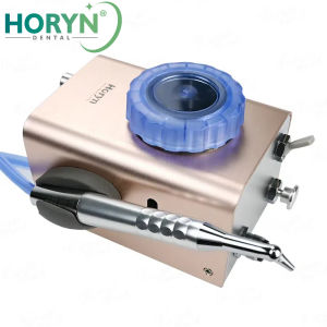 การทําความสะอาดฟันขัดกําจัดเคลือบฟันเครื่องพ่นทรายทันตกรรมจัดฟันการฟอกสีฟันเครื่องพ่นทราย