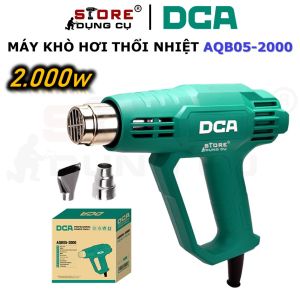 2000W Máy khò nhiệt DCA AQB05-2000 Máy khò thổi hơi nóng thổi nhiệt dán ni lông decal phim cách nhiệt ô tô xe máy