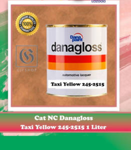 Cat Duco NC Danagloss Taxi Yellow 245-2515 1 Liter