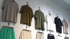 ESSENTIALS Trendy Summer American Style Childrens Pure Cotton Short Sleeve T Shirt for Older Children T Handsome Boys and Girls