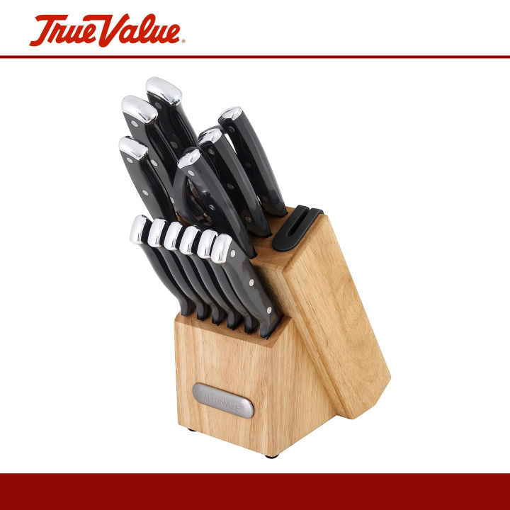 Farberware 14 piece knife hot sale set