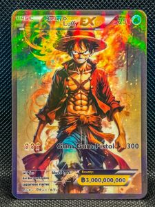 One Piece: Monkey D. Luffy Pokemon Holographic Cards