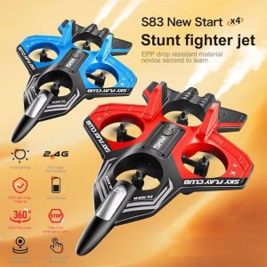 LINCHEIN Gravity Sensing Remote Control Aircraft Stunt Roll 2.4GHz Foam Helicopter Quadcopter Creative Crash Resistance Drone Plane Toy for Kids Gift