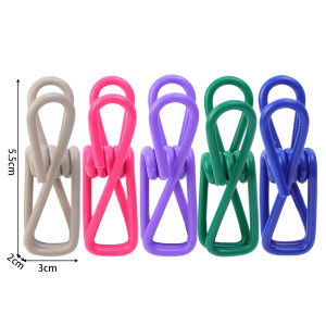10/20pcs Stainless Steel Clothes Peg Towel Socks Clip Clothes Underwear Clips Small Bag Sealing Clip Home Accessories