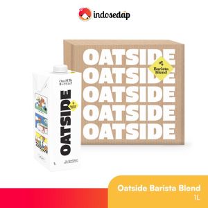 IndoSedap Oatside Oat Milk – Barista Blend / Chocolate / Coffee | Authentic Indonesian Oat Milk (6 x 1L - Case)