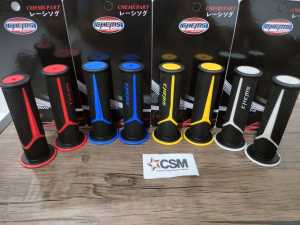 HANFAT HANDGRIP GRIP KARET BULU CHEMS GARIS Y MODEL KITACO NMAX MIO JUPITER FINO AEROX LEXI RX BEAT VARIO PCX SCOOPY SUPRA REVO BLADE SATRIA NINJA BYSON DLL