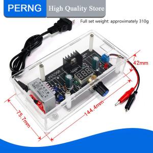 [PERNG] Tehe LM317 Adjustable Power Supply DIY Kit DC Regulated Power Supply Voltage Module Component Welding Electronic Production Bulk