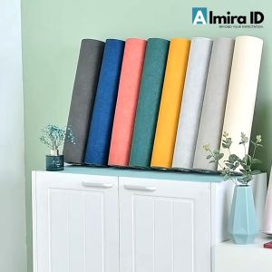 Dekorasi Kamar Kelas: 12 Jenis Wallpaper Linen Foam Rol Tebal