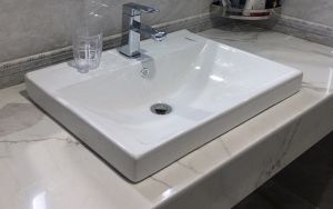 Chậu rửa mặt lavabo bán âm Groves GRVL1804