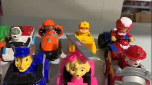 FunToy 9 in 1 Paw Patrol Vehicle Action Figures Doll Dog Racer Car Set Kids Baby Boy Toys